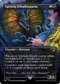 Spitting Dilophosaurus (Borderless) (REX-003) - Jurassic World Collection