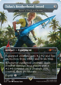 Tidus's Brotherhood Sword - Sword of Truth and Justice (SLD-1867) - Secret Lair Drop / Tidus's Brotherhood Sword (Borderless)