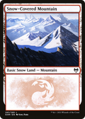 Snow-Covered Mountain (283) (KHM-283) - Kaldheim: (snow) Foil