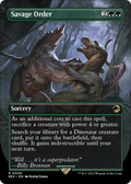Savage Order (Borderless) (REX-006) - Jurassic World Collection