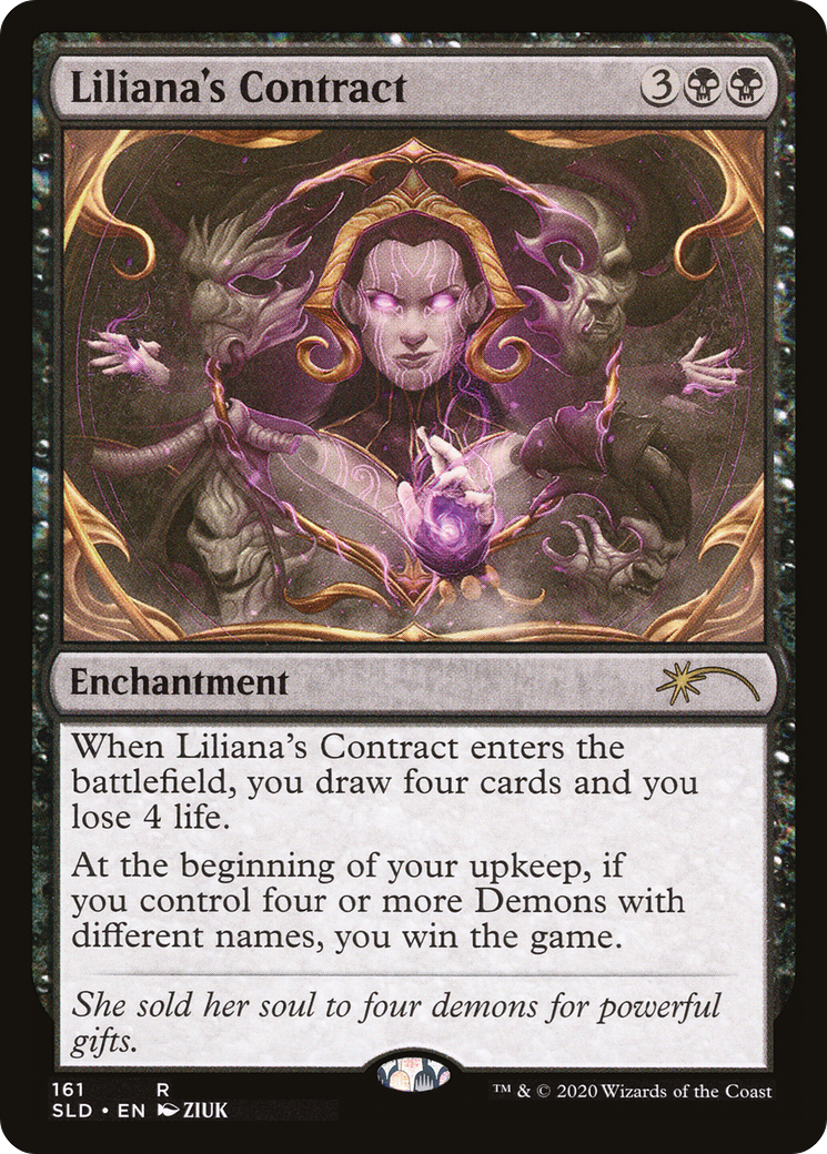 Liliana's Contract (SLD-161) - Secret Lair Drop