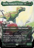 Ghalta, Stampede Tyrant (Borderless) (LCI-326) - The Lost Caverns of Ixalan