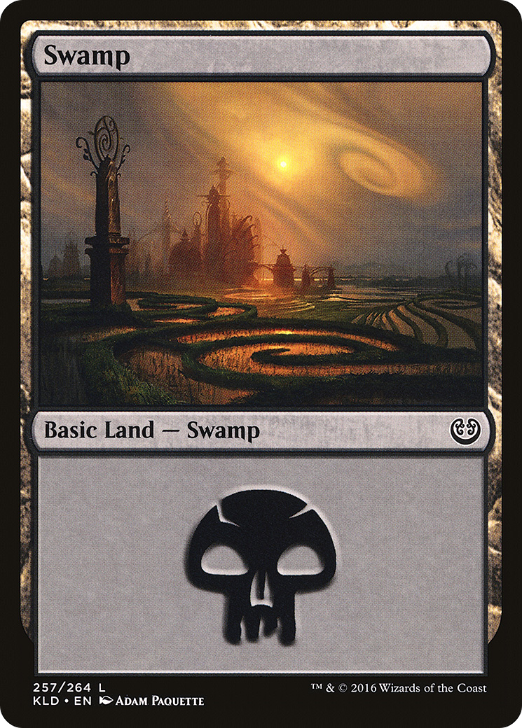 Swamp (257) (KLD-257) - Kaladesh
