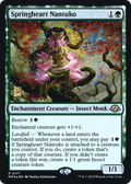 Springheart Nantuko (PRE-171) - Modern Horizons 3 Promos: (enchantment) Foil