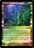 Prime Speaker Zegana (Retro Frame) (Serial Numbered) (RVR-377) - Ravnica Remastered Foil