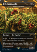 Ork Kommando - Merciless Executioner (Borderless) (SLD-1025) - Secret Lair Drop / Ork Kommando Foil