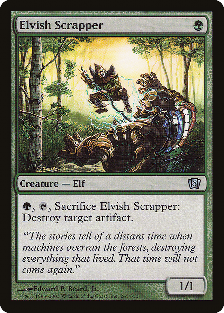 Elvish Scrapper (8ED-245) - 8th Edition