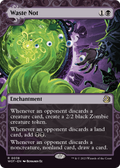 Waste Not (WOT-038) - Wilds of Eldraine: Enchanting Tales: (Showcase) (Borderless) Foil