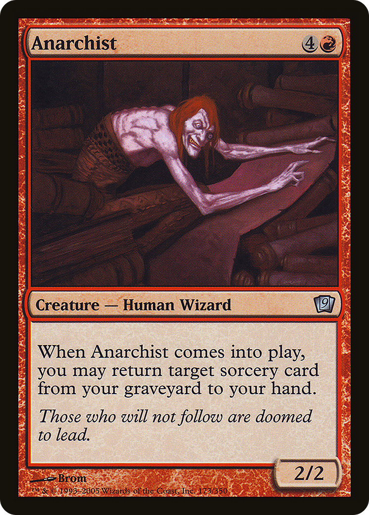Anarchist (9ED-173) - 9th Edition