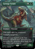 Carnage Tyrant (Borderless) (SPG-010) - Special Guests Foil