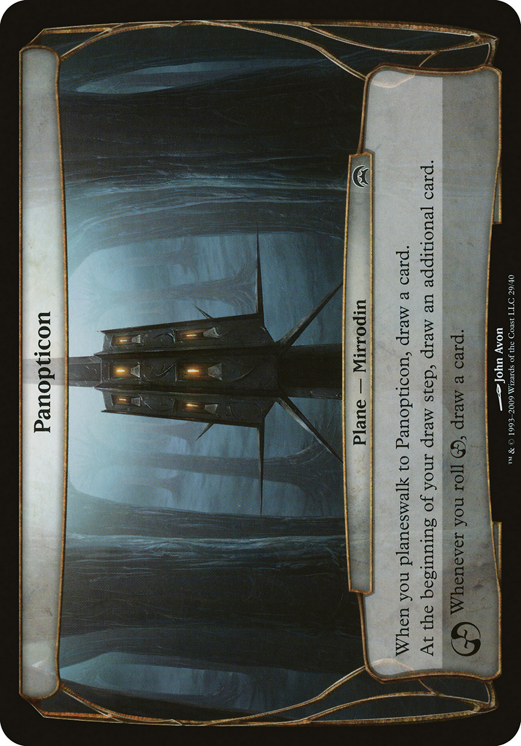 Panopticon (Planechase) (OVER-029) - Planechase Planes