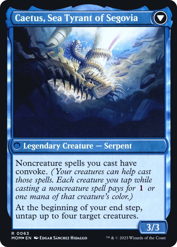 Invasion of Segovia (PRE-063) - March of the Machine Promos Foil