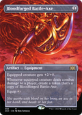 Bloodforged Battle-Axe (Borderless) (2X2-392) - Double Masters 2022