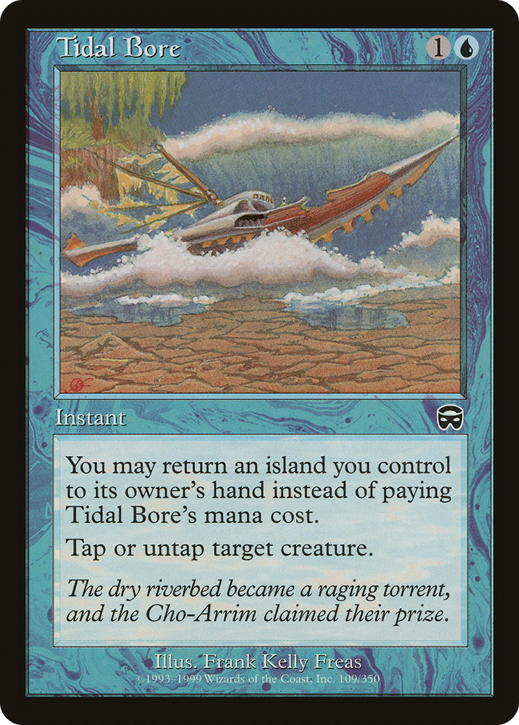 Tidal Bore (MMQ-109) - Mercadian Masques Foil