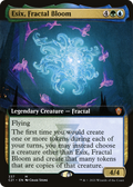 Esix, Fractal Bloom (Extended Art) (C21-337) - Commander 2021: (Extended Art)