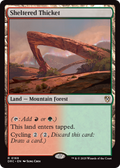 Sheltered Thicket (DRC-169) - Commander: Aetherdrift