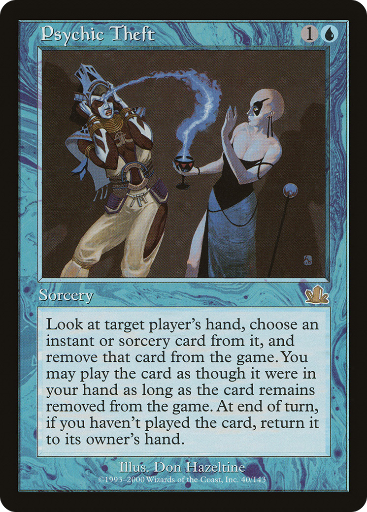 Psychic Theft (PCY-040) - Prophecy Foil