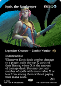 Kotis, the Fangkeeper (Borderless) (TDM-362) - Tarkir: Dragonstorm: (Showcase)