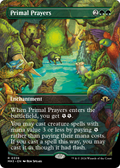 Primal Prayers (Borderless) (MH3-339) - Modern Horizons 3 Foil
