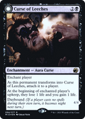 Curse of Leeches (PRE-094) - Innistrad: Midnight Hunt Promos: (Double Faced Transform) Foil