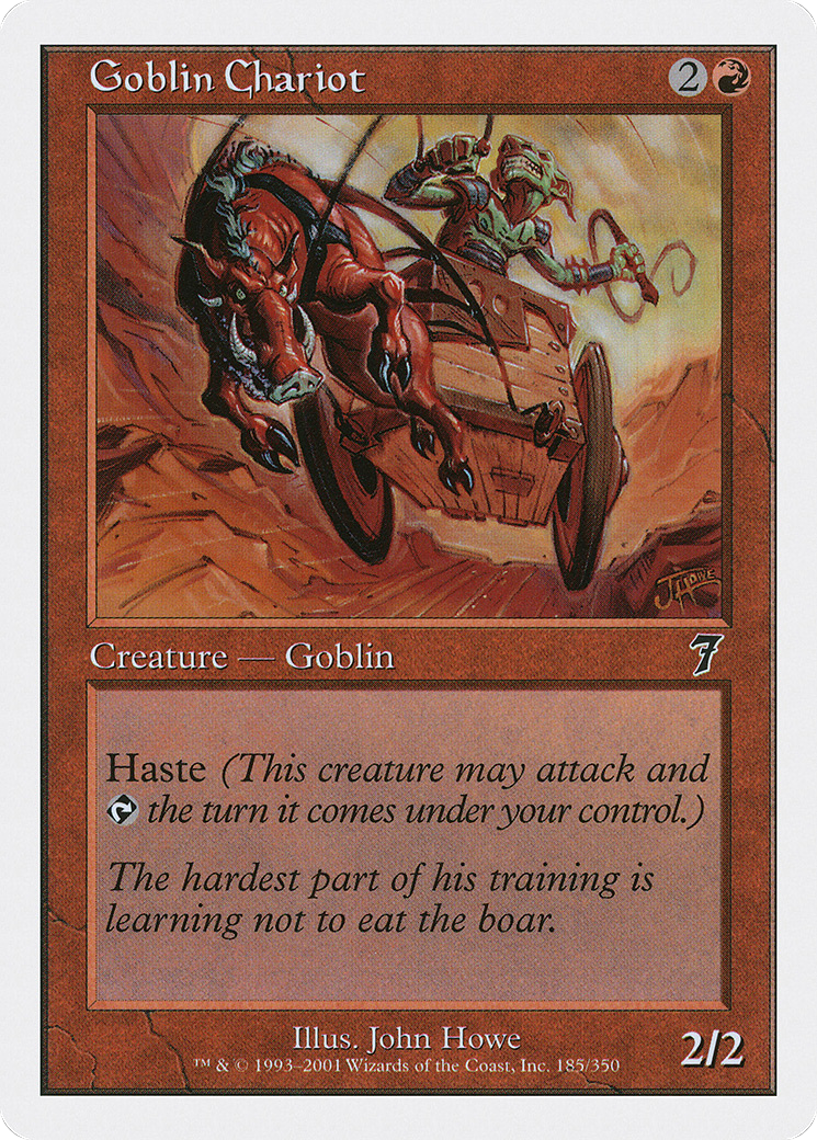 Goblin Chariot (7ED-185) - 7th Edition