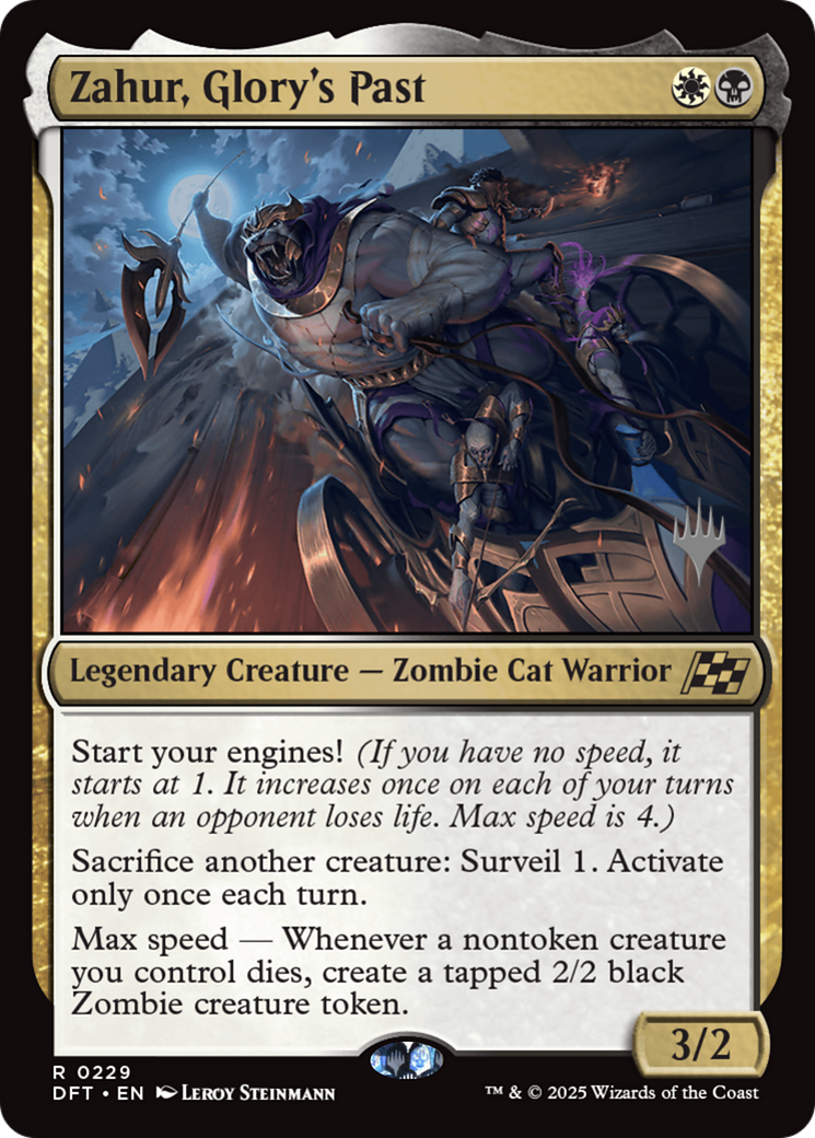 Zahur, Glory's Past (PPDFT-229) - Promo Pack: Aetherdrift