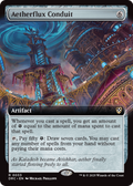 Aetherflux Conduit (Extended Art) (DRC-033) - Commander: Aetherdrift: (Extended Art)