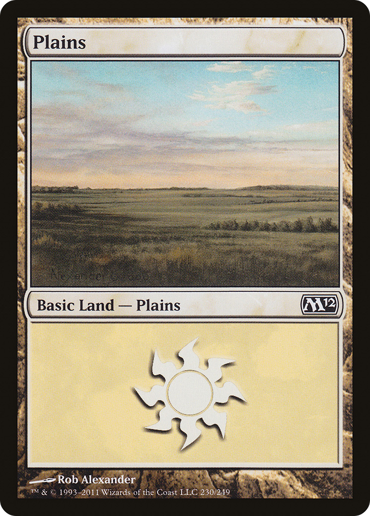 Plains (230) (M12-230) - Magic 2012 Foil