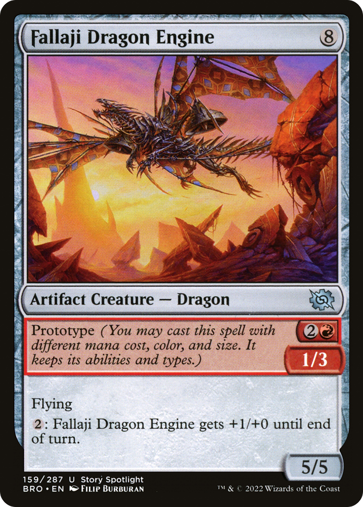 Fallaji Dragon Engine (BRO-159) - The Brothers' War
