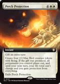 Perch Protection (Extended Art) (BLC-047) - Bloomburrow Commander: (Extended Art)