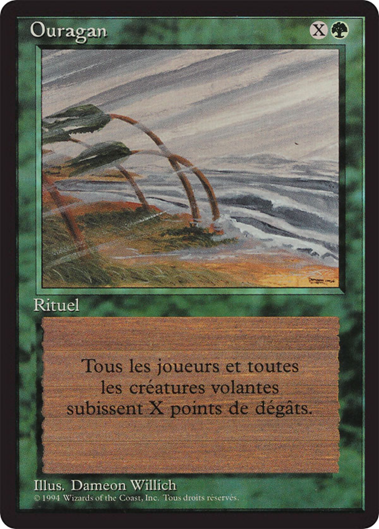 Hurricane (FBB-) - Foreign Black Border