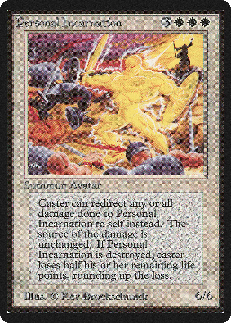 Personal Incarnation (LEB-) - Limited Edition Beta