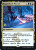 Dragonback Assault (PRE-179) - Prerelease Cards: (enchantment) Foil