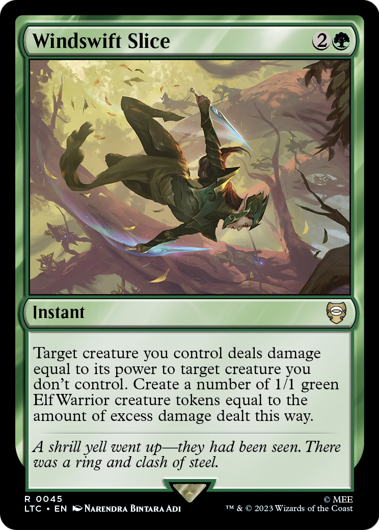 Windswift Slice (LTC-045) - Tales of Middle-earth Commander