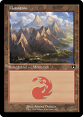 Mountain (446) (Retro Frame) (CMM-446) - Commander Masters Foil