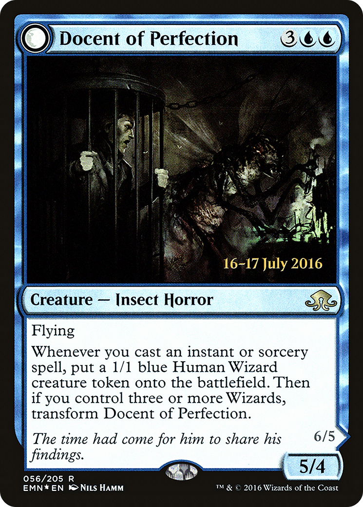Docent of Perfection (PRE-56S) - Eldritch Moon Promos: (mooneldrazidfc) Foil