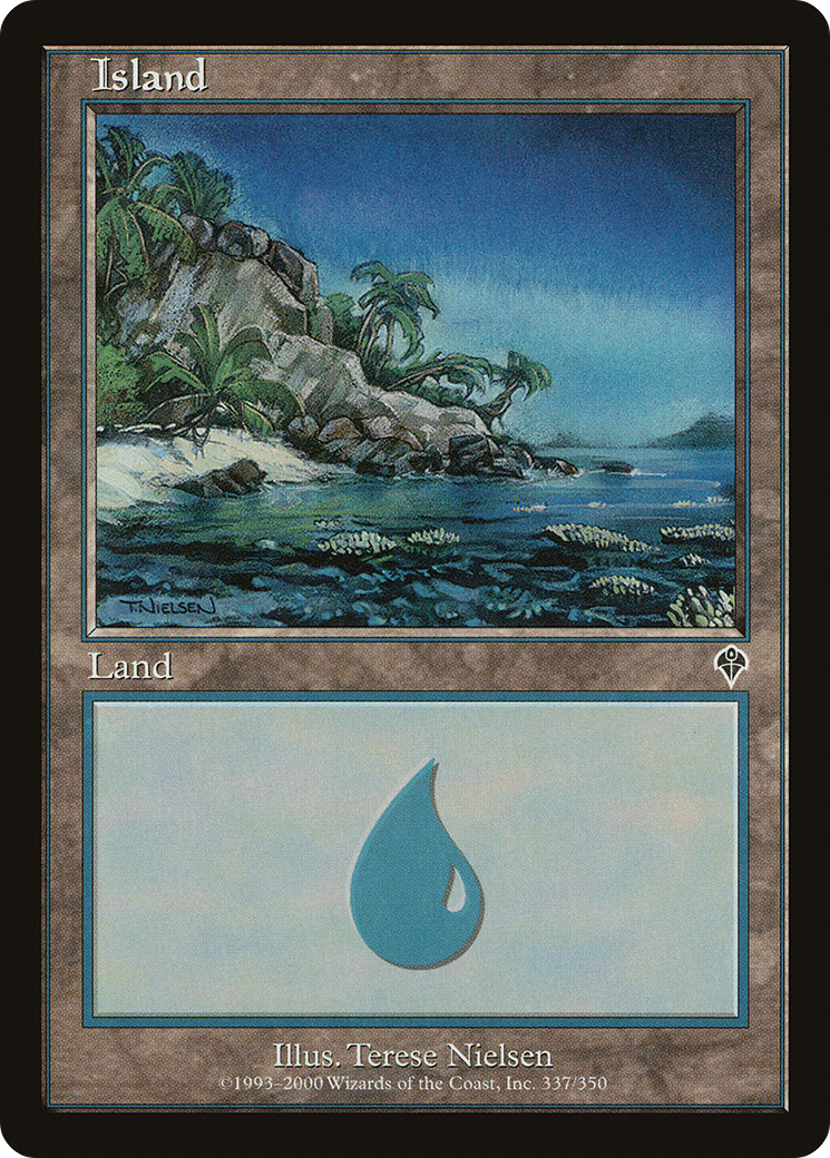 Island (337) (INV-337) - Invasion Foil