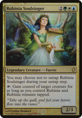 Rubinia Soulsinger (Commander 2013) (OVER-207) - Commander 2013 Oversized Foil
