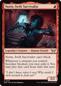 Norin, Swift Survivalist (0297) (DSK-297) - Duskmourn: House of Horror