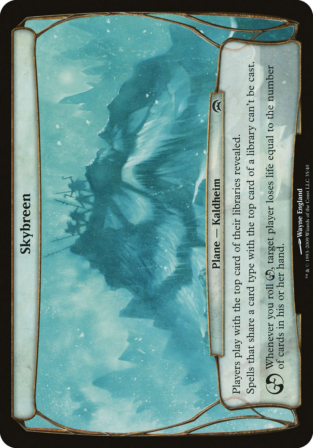 Skybreen (Planechase) (OVER-) - Planechase Planes