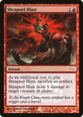 Shrapnel Blast (FNM-) - Friday Night Magic 2008 Foil