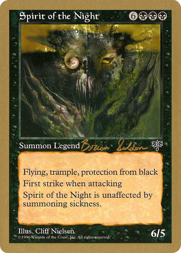 Spirit of the Night - 1998 Brian Selden (MIR) (WCD-) - World Championship Decks 1998