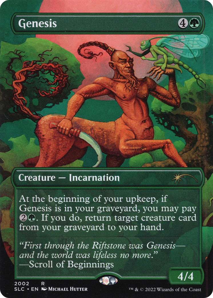 Genesis (SLC-2002) - Secret Lair Countdown Kit (Borderless) Foil