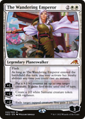 The Wandering Emperor (PPNEO-042) - Kamigawa: Neon Dynasty Promos Foil