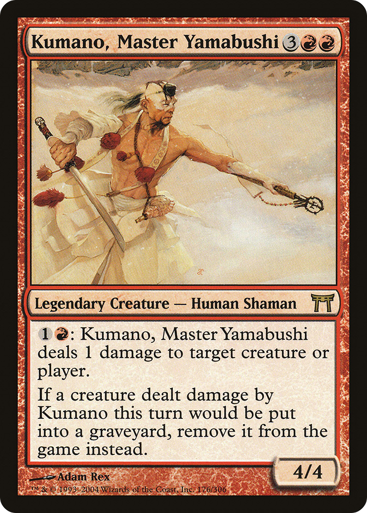 Kumano, Master Yamabushi (CHK-176) - Champions of Kamigawa