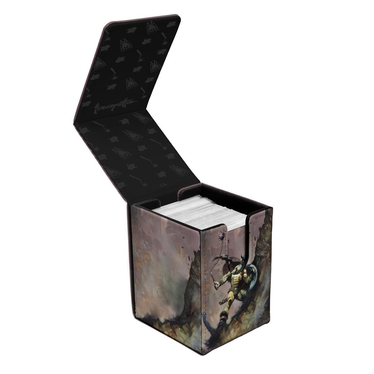 Frank Frazetta: Warrior With Ball And Chain Alcove Flip Deck Box
