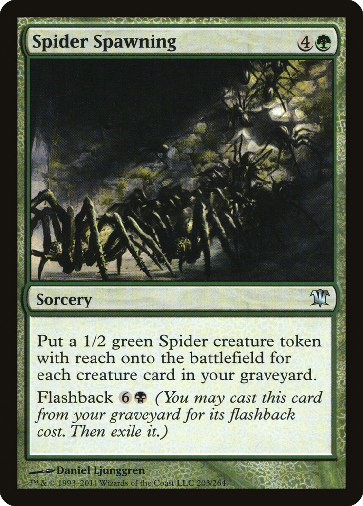 Spider Spawning (ISD-203) - Innistrad Foil