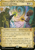 Zimone and Dina (Showcase) (MOM-318) - March of the Machine: (Showcase) (Borderless) Foil