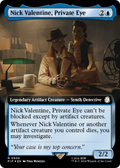 Nick Valentine, Private Eye (Extended Art) (Surge Foil) (PIP-906) - Fallout: (Extended Art) Foil
