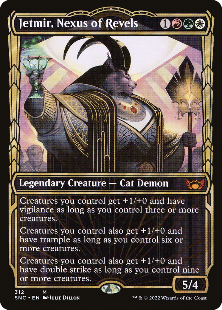 Jetmir, Nexus of Revels (Showcase) (SNC-312) - Streets of New Capenna: (Showcase)
